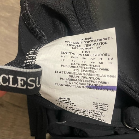 Miraclesuit MULTI Nepali Temptation Underwire One-Piece Swimsuit, US 16 NWOT - Picture 8 of 9